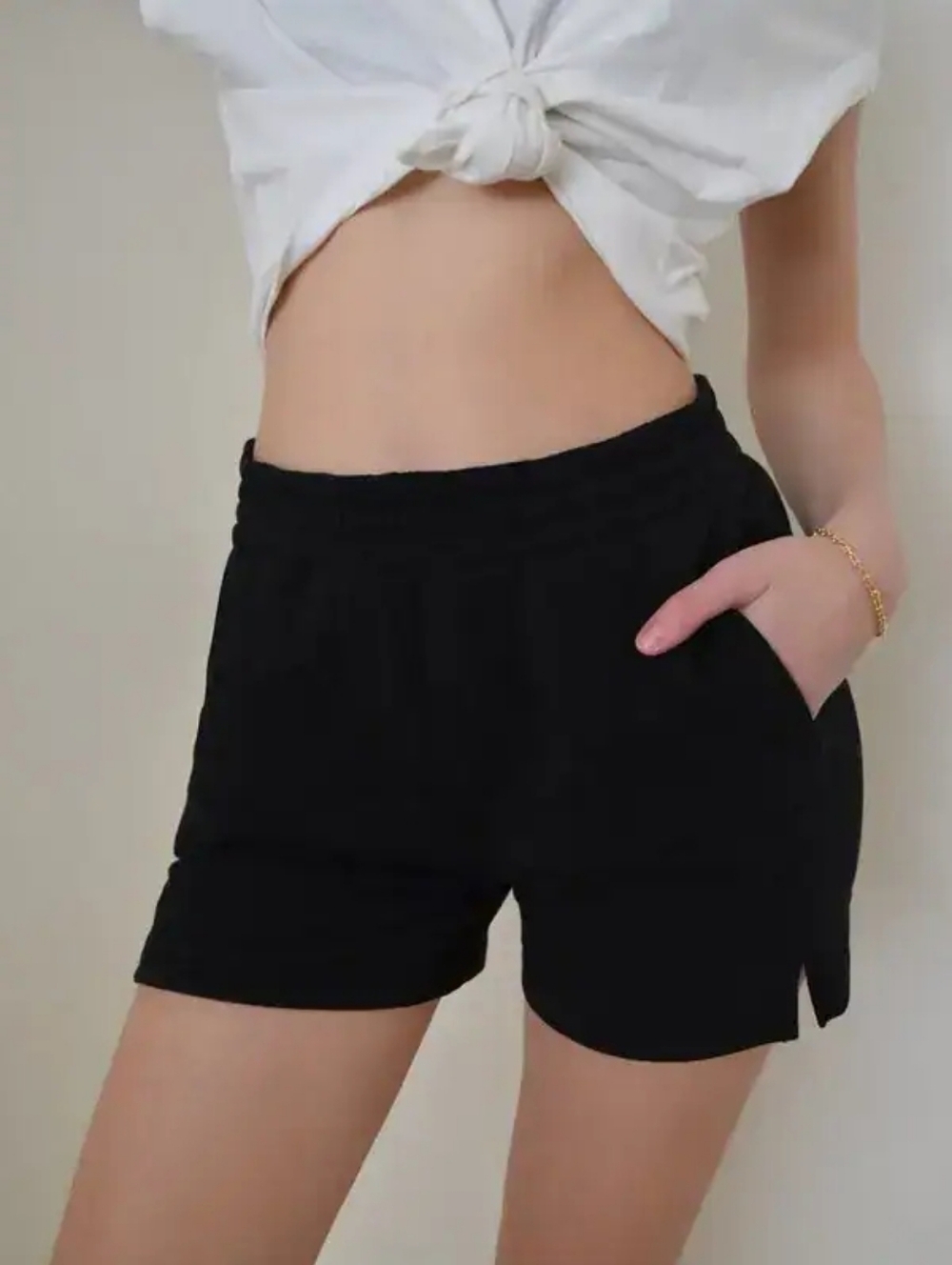 Reformation Organic Classic Mini Sweat Short Size Small